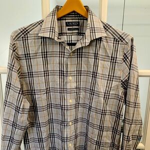Lauren black label by Ralph Lauren ladies button down shirt A12